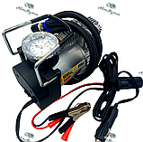 Компресор "Ураган" прикур.+перехідник/Автостоп 2режиму 150psi/15Amp/40л/, фото 2