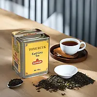 Чорний чай Ерл Грей CAYKUR TOMURCUK EARL GREY TEA турецький з натуральним ароматом бергамоту 125 гр граф Грей