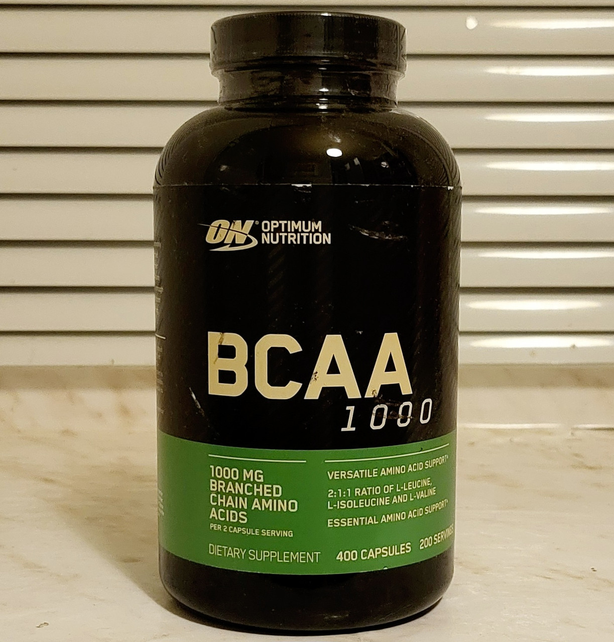 Optimum Nutrition BCAA 1000 400 капсул оптимум нутрішн бца gold standard