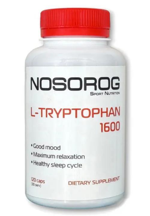 Триптофан Nosorog L-Tryptophan 120 капсул
