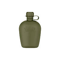 2E Tactical Фляга тактическая в чехле Flask WB01, 1л, с кружкой для еды, оливковый Tyta - Есть Все