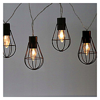 Вулична декоративна гірлянда ,світильник ,  на сонячних батареях 4 м  Bass Polska BH 12794