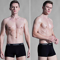 Набір чоловічих боксерів Caiwen Kani 2022 3XL у подарунковій коробці на гумці з 4 шт. трусів 1 шт., фото 4