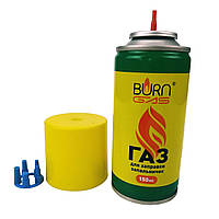 Газовий балон для заправки запальничок BURN GAS 150 мл