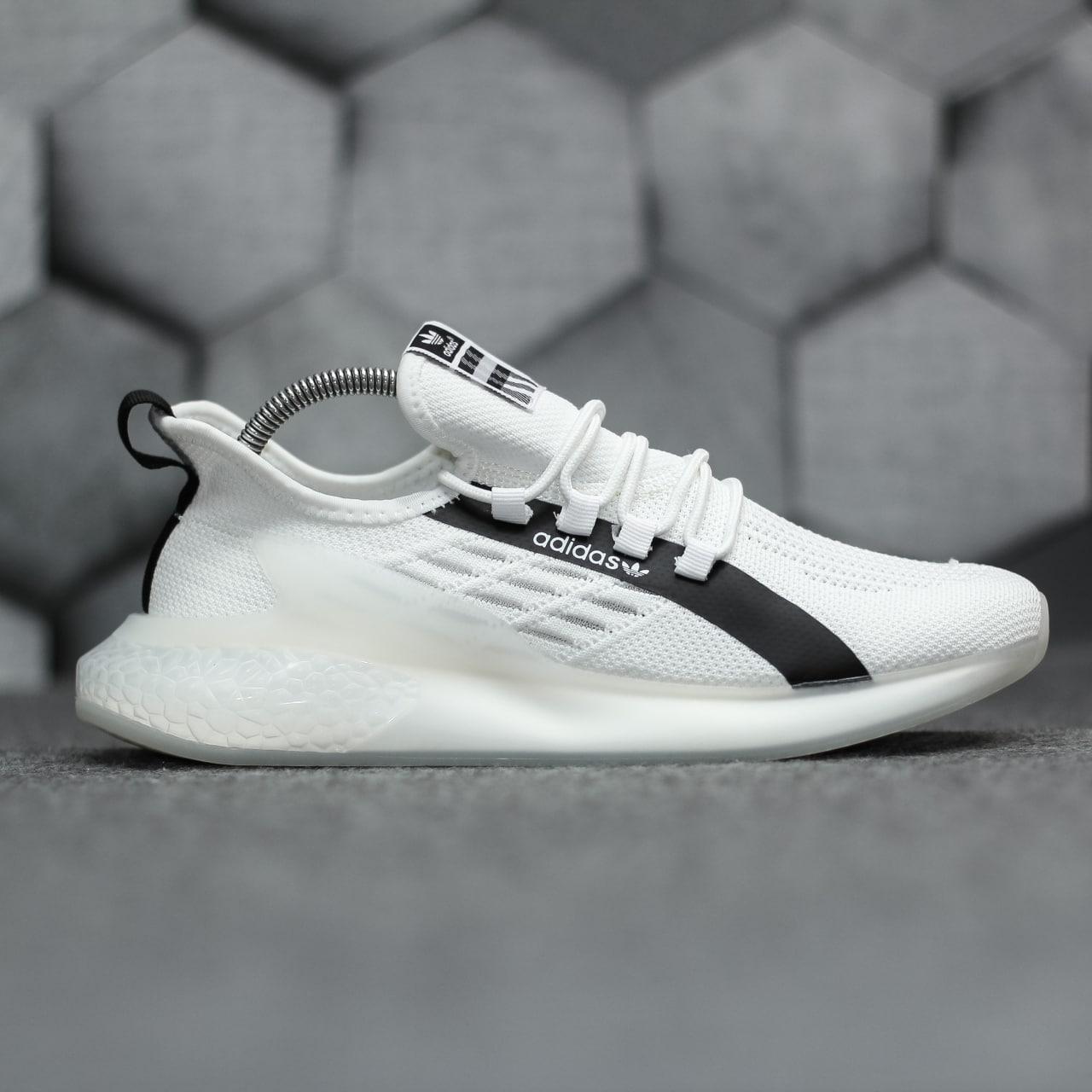 Мужские кроссовки Adidas Alphabounce Beyond White Black ALL11499 - фото 4 - id-p2072038029