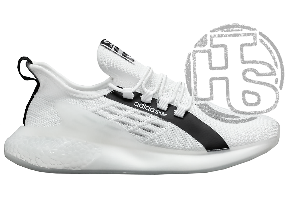 Мужские кроссовки Adidas Alphabounce Beyond White Black ALL11499 - фото 1 - id-p2072038029