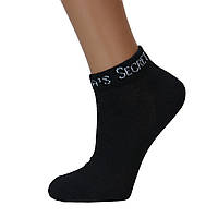 Шкарпетки жіночі короткі літні Victoria`s Secret сітка 23-25 розмір (35-38 взуття) чорний