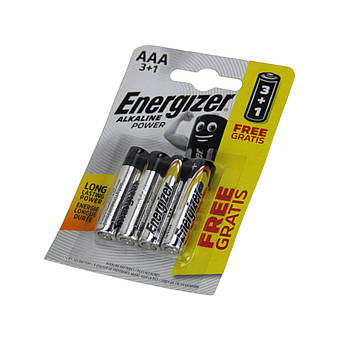 Батарейки Energizer Alkaline Plus LR3 лужна комплект 4 шт
