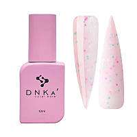 База камуфлююча DNKa Cover Base 0057 Candy. рожевий з рожевими та зеленими частинками. 12 мл