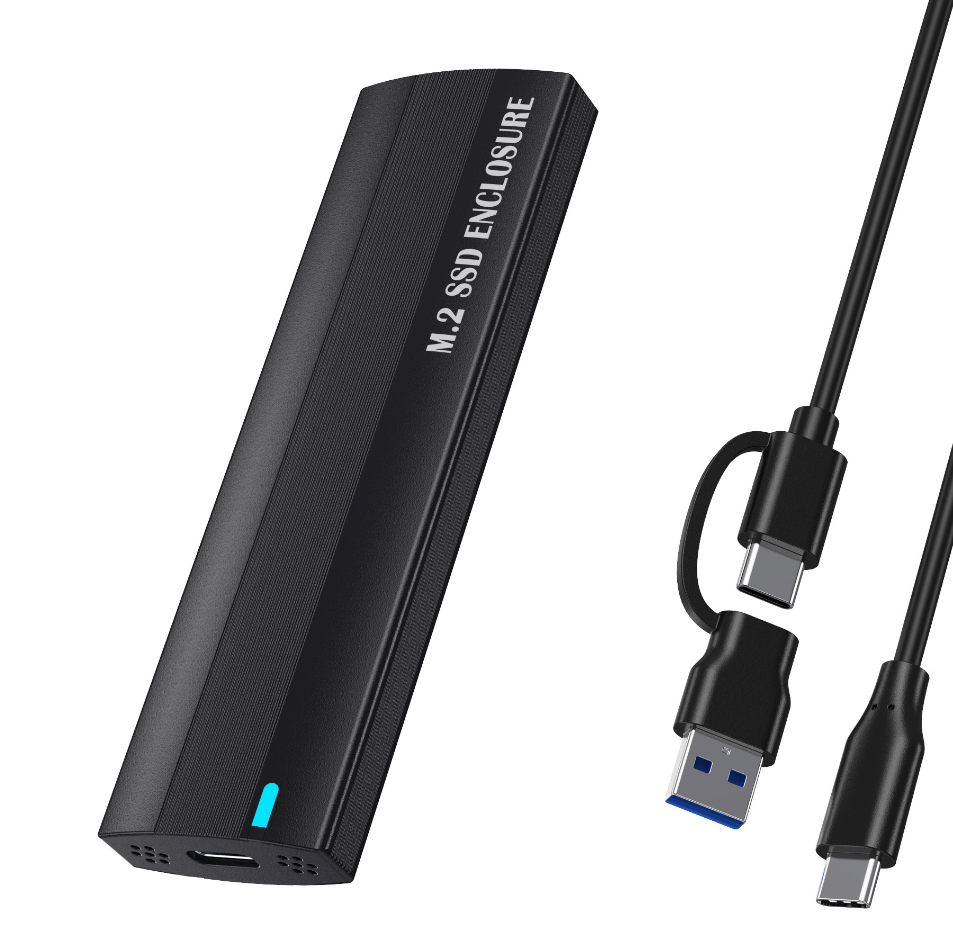 Зовнішня кишеня для M2 SSD NVMe PCIe USB 3.1 Type-C Deepfox HD2N Original