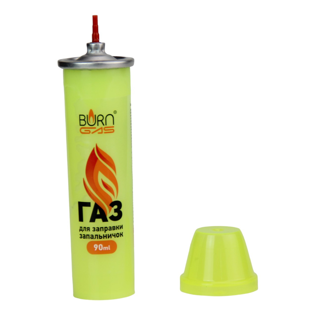 Газовий балон для заправки запальничок BURN GAS 90 мл