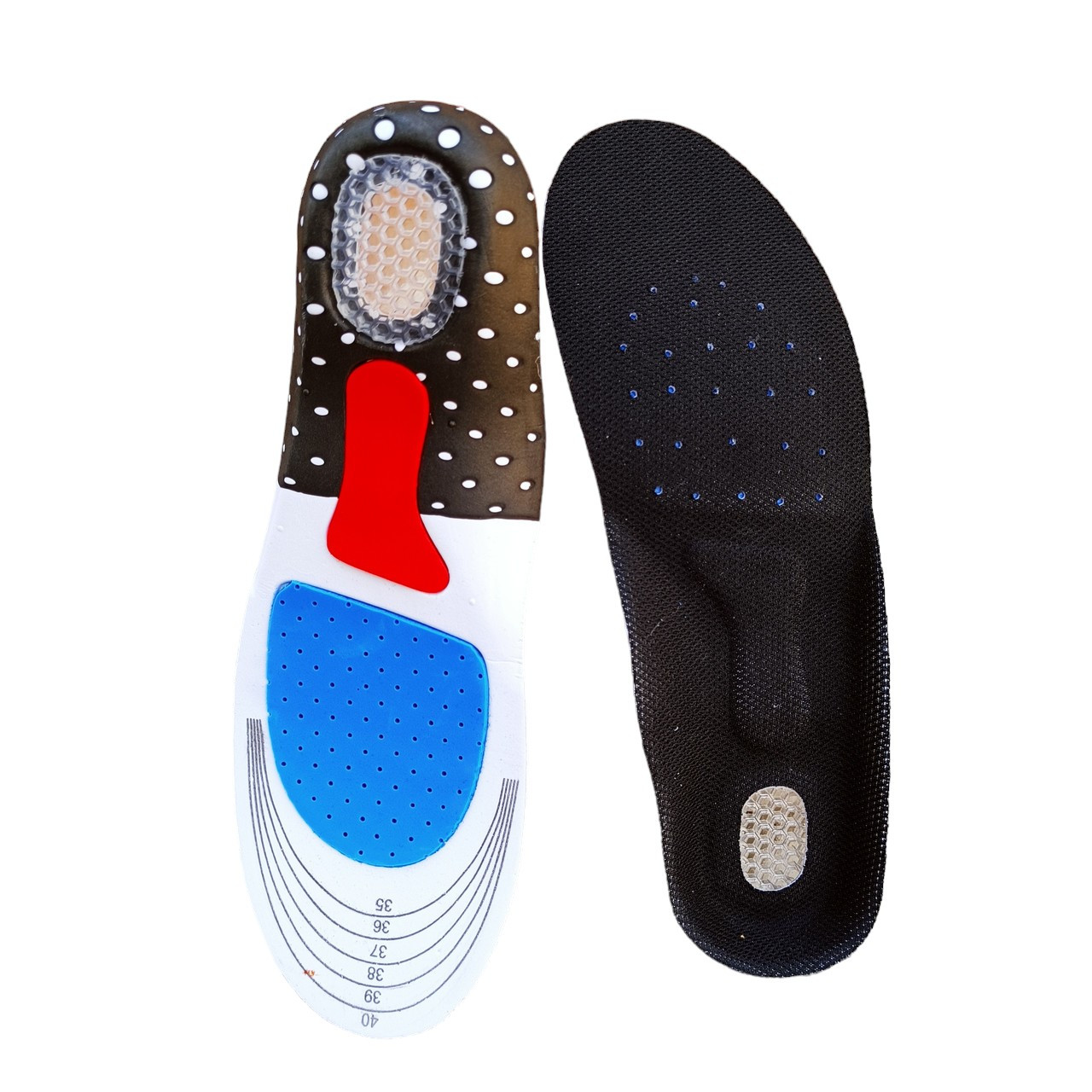 Устілки ортопедичні для повсякденного взуття ActiveStep 35-40 чорний, фото 1