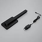 Настільна лампа світлодіодна сенсорна 6 Вт колір каркаса чорний D-967BK, фото 4