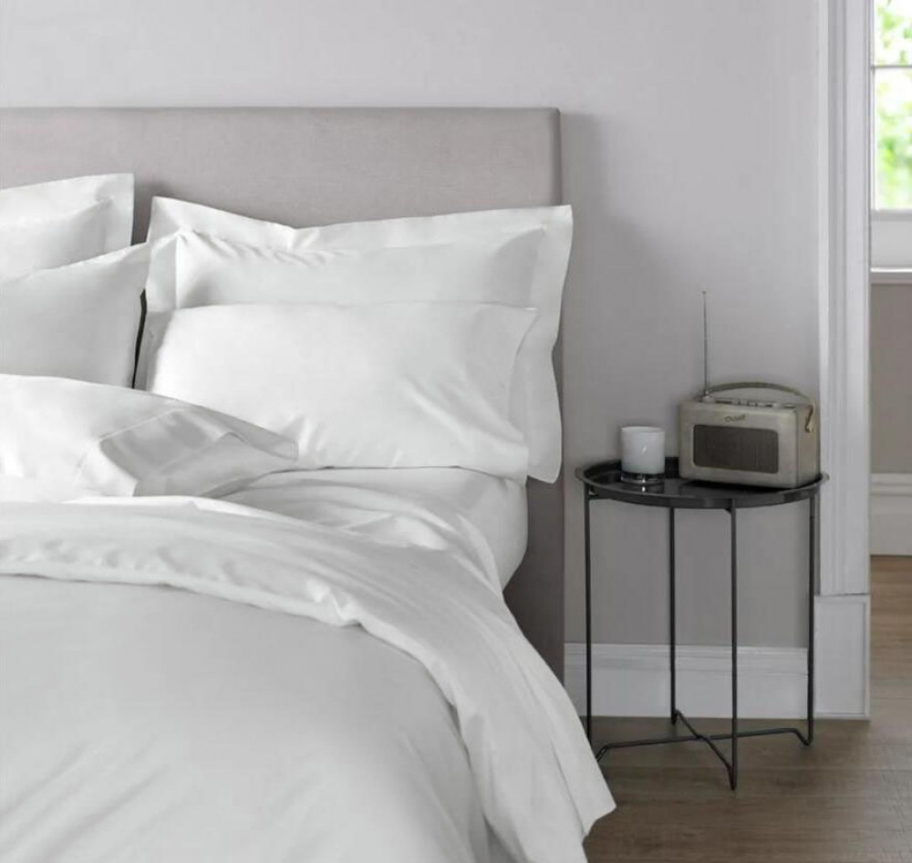 WHITE, Turkish satin (Полуторний)