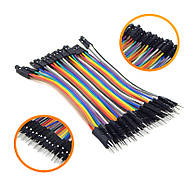 Набір дротів Arduino з'єднувальних довжина 10 см. Комплект перемичок 120 шт. (3 види по 40 шт.), фото 4