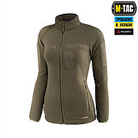 M-Tac жіноча зимова флісова кофта хакі тепла військова куртка на флісі Polartec Jacket Lady