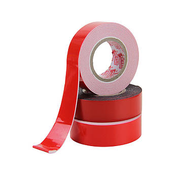 Скотч двосторонній універсальний термостійкий 2м / 19мм