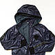 Куртка вітровка на підкладці SmileTime Fashion Time, темно-синя, фото 2