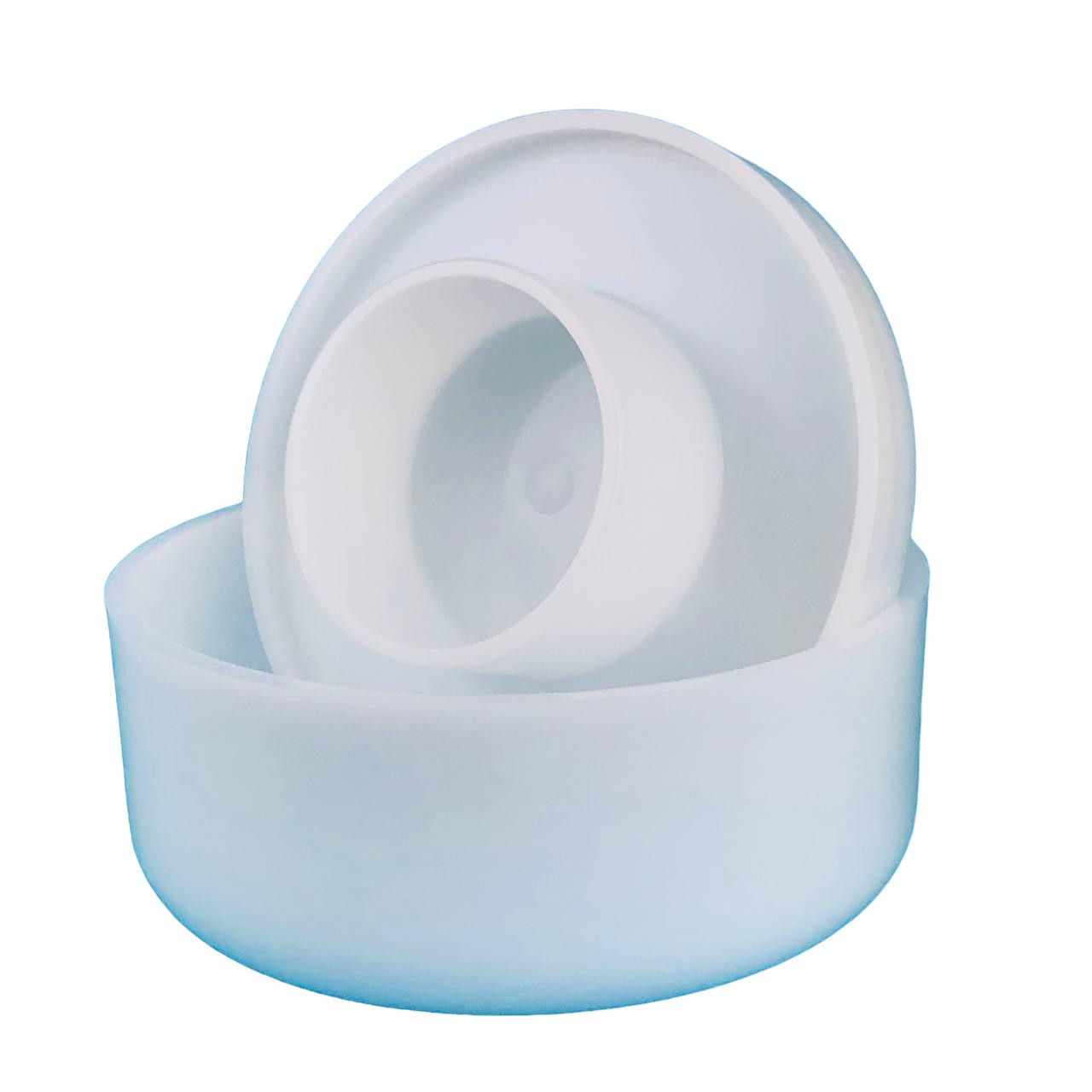 Форма для приготування твердого сиру з поршнем кругла на 2,3 л, фото 1