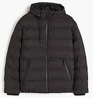 Пуховик H&M Water-Repellent Puffer Jacket Black 1163728001 S