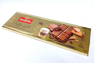 Шоколад молочний із печивом Terravita, 235 г, Польща