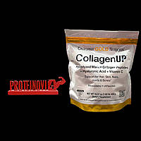 Коллаген California Gold Nutrition CollagenUP 464gr морской коллаген, гиалуроновая кислота и витамин С