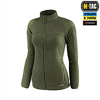 M-Tac женская военная зимняя флисовая кофта Polartec хаки теплая куртка на флисе Jacket Lady