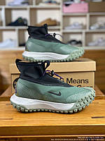 Кроссовки Nike ACG Mountain High Fly GORE-TEX мужские зелёные трекинговые альпинизм высокие