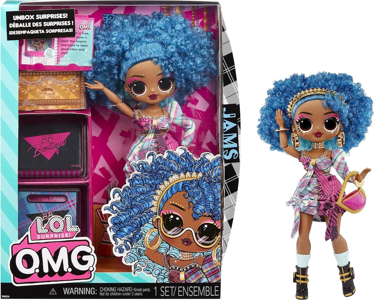 Лялька лол джамс LOL Surprise OMG Jams Fashion Doll