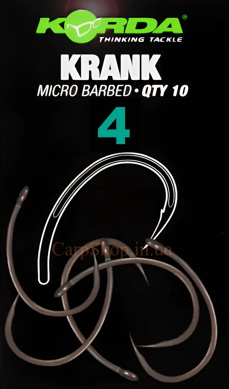 Гачки Korda Krank No4, фото 1