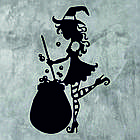 Декоративне настінне 3D Панно «Відьма», Декор на стіну з об'ємом, фото 10