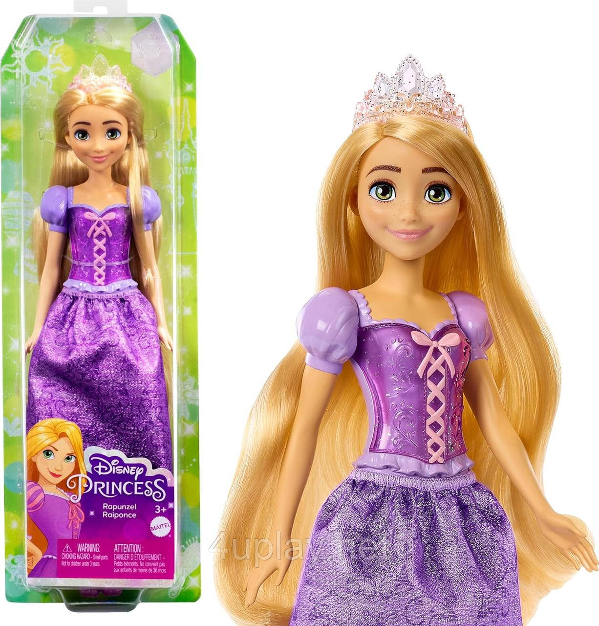 Лялька Рапунцель з блискучим одягом і аксесуарами Принцеси Дісней Disney Princess Rapunzel Fashion Doll