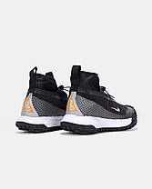 Зимові Чоловічі Кросівки Nike ACG Mountain Fly Gore-Tex Black / Найк АСГ Маунтін Флай Гор Текс Чорні з Білим, фото 6