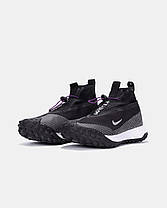 Зимові Чоловічі Кросівки Nike ACG Mountain Fly Gore-Tex Black / Найк АСГ Маунтін Флай Гор Текс Чорні з Білим, фото 5