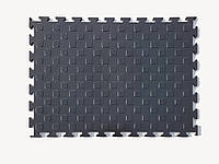 Промислове модульне покриття для підлоги ПВХ КВАДРО, 490*345*7 мм, модульна плитка ПВХ