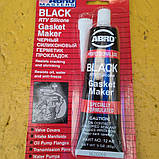Герметик прокладок чорний ABRO (85 гр.), фото 2