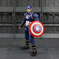 Фигурка Капитана Америки, Мстители, Классический Капитан Америка 17см!