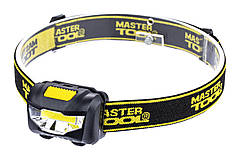 Ліхтар налобний Mastertool — 1LED x 1 Вт x 3 режими