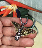 Кулон "Ангел-хранитель" золотистый от студии LadyStyle.Biz, фото 4