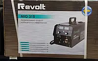 Полуавтомат на 1кг проволку Revolt MIG 315 Бытовой сварочный полуавтомат инверторного типа для гаража