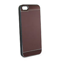 Чехол JCPAL Aluminium для Apple iPhone 5, 5s, SE (Smooth touch-Brown)