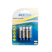 Батарейка Beston AAA 1.5V Alkaline, 4 шт.