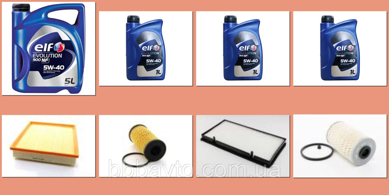 Комплект для заміни оливи двигуна Renault Trafic II 2.0 dCi 115 (M9R786) (2011 - 2014), фото 1