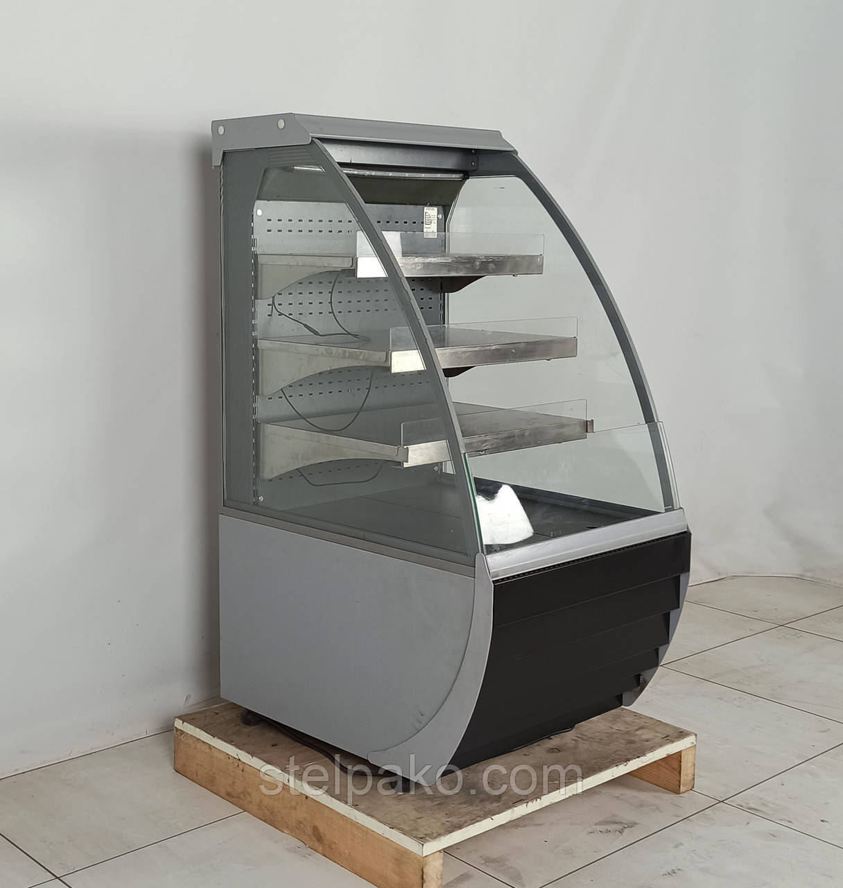 Кондитерська холодильна вітрина "JBG-2" (Польща), (+3° +10°), 0.6 м., викладка 60 см., Б/у, фото 1