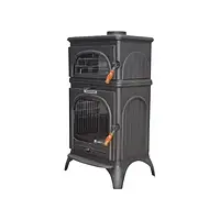 Чугунная печь с духовкой Flame Stove Modena Oven.