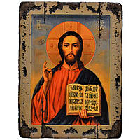 Икона под старину "Иисус Христос" 20х30 см