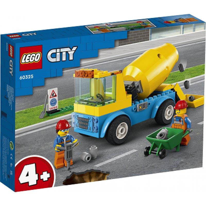 Конструктор LEGO City Вантажівка-бетонозмішувач 60325