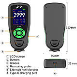 ТОЛИСТОЛИНОМЕР ЛКП R&D TC300 (Fe+Zn+NFe + індикатор Fe шпаклівки), фото 7