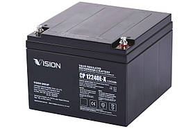 Vision Акумуляторна батарея CP 12V 24Ah