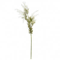 Декоративна квітка Мімоза "Восипіння", біла, 86 см